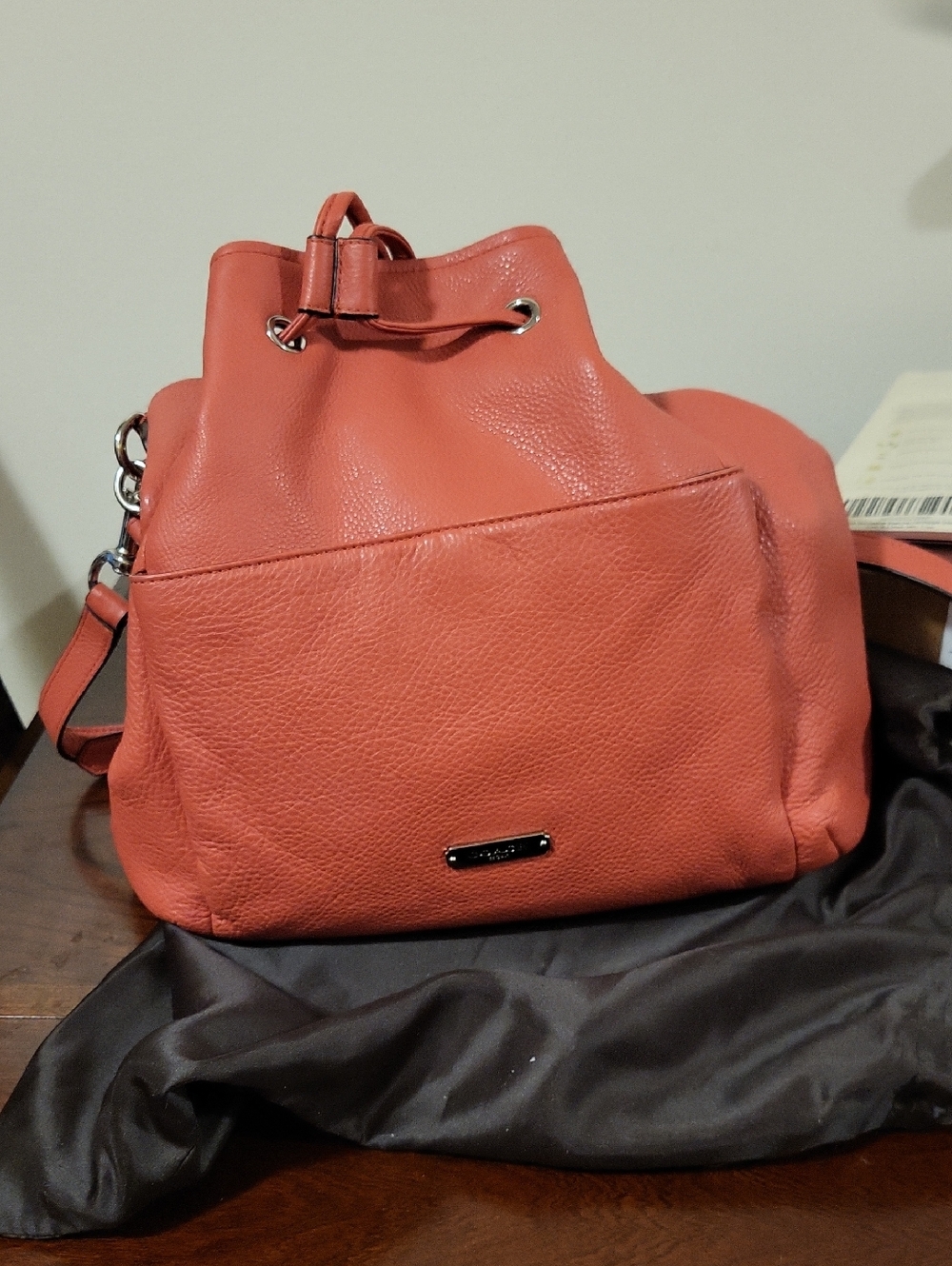 Coach Avery Coral Leather Bag EUC